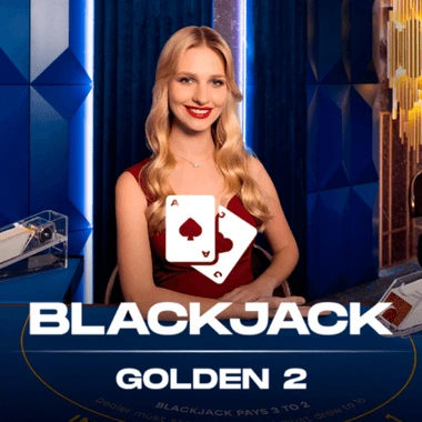 Golden Blackjack 2 game tile